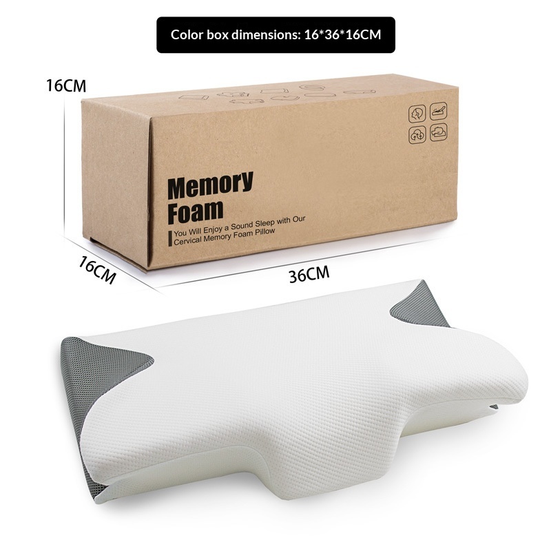 Slow Rebound Memory Foam Neck Pillow