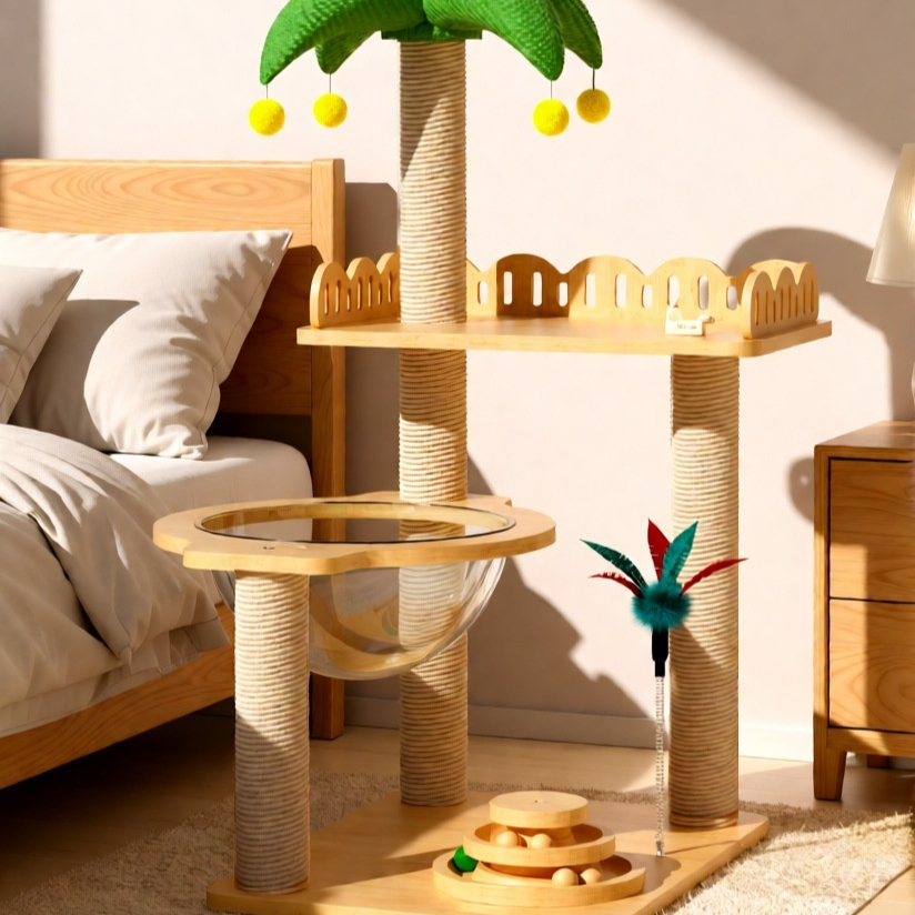 Small Space-saving Cat Treescratching Post