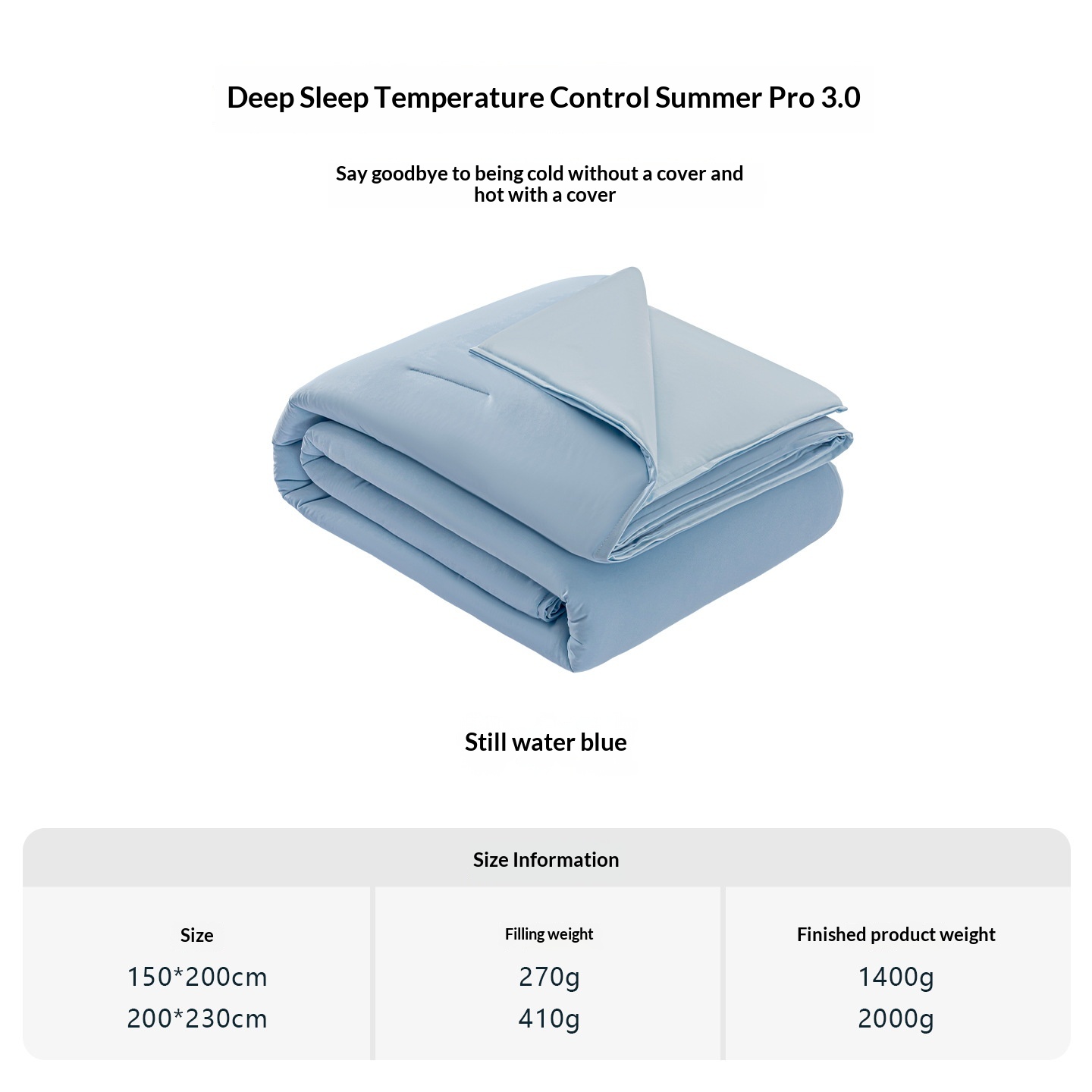 Summer Cooling Quilt, Class A Baby-grade Air-conditioning Quilt, Thin Summer Duvet