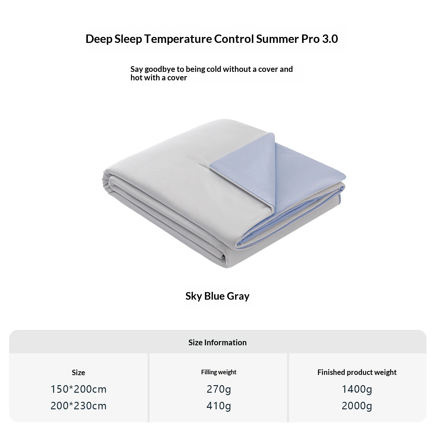 Summer Cooling Quilt, Class A Baby-grade Air-conditioning Quilt, Thin Summer Duvet