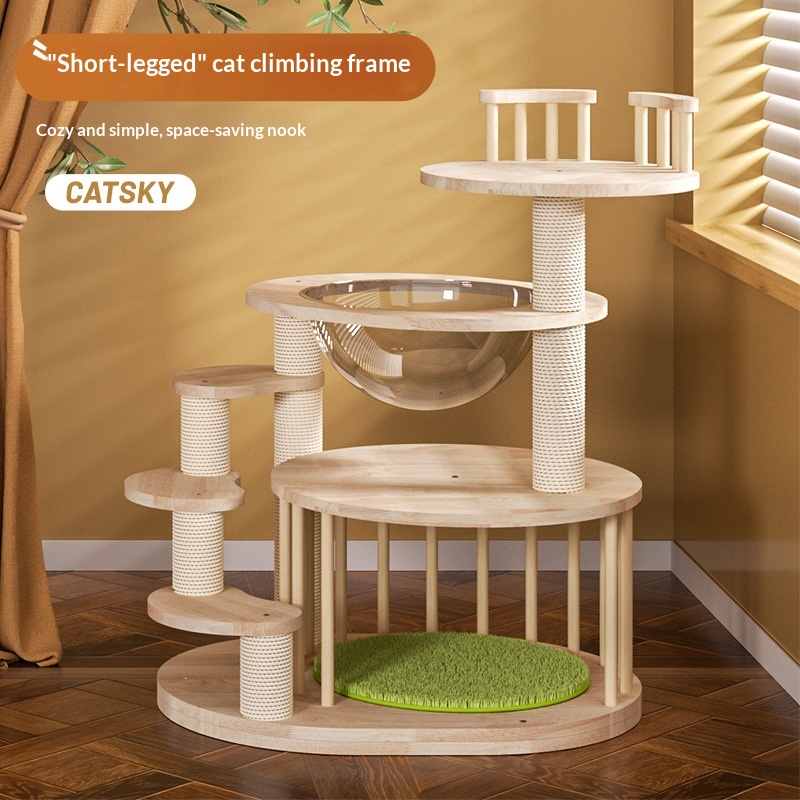 Sisal All-in-One Low-Profile Cat Tree