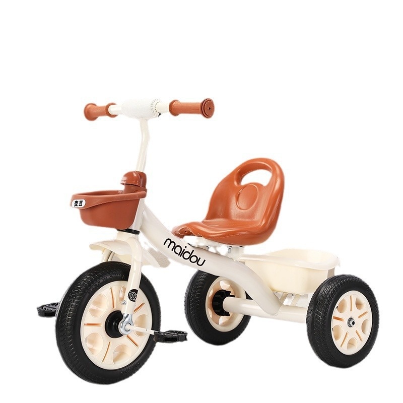 Poussette à pédale pliable pour bébé tricycle pour enfants – Image 8