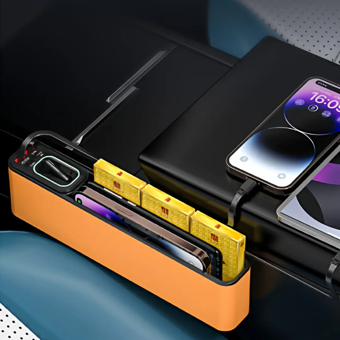 Car In-Car Seat Gap Storage Box