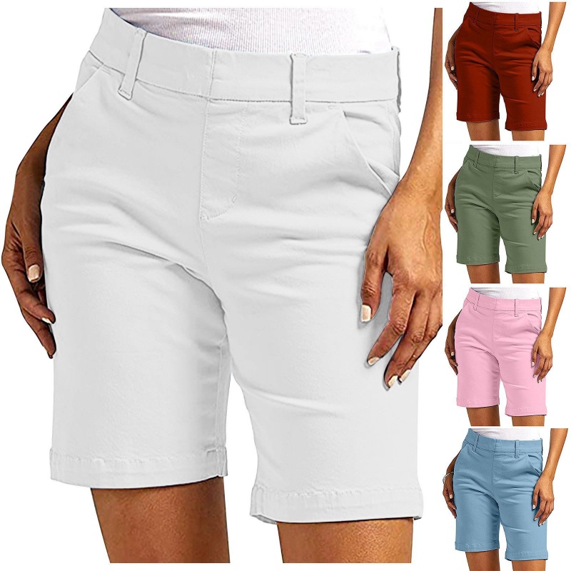 Women's Comfortable Casual Straight-Leg Shorts