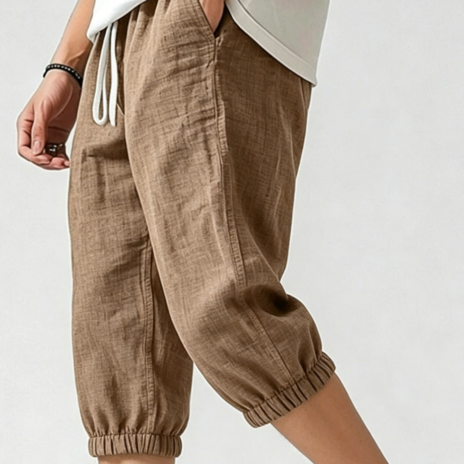 Polyester Men's Casual Pants