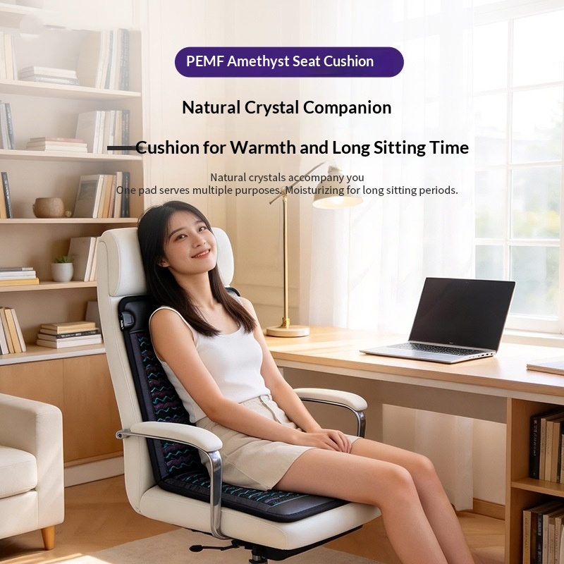 Amethyst Jade Seat Cushion Therapeutic Energy Mattress