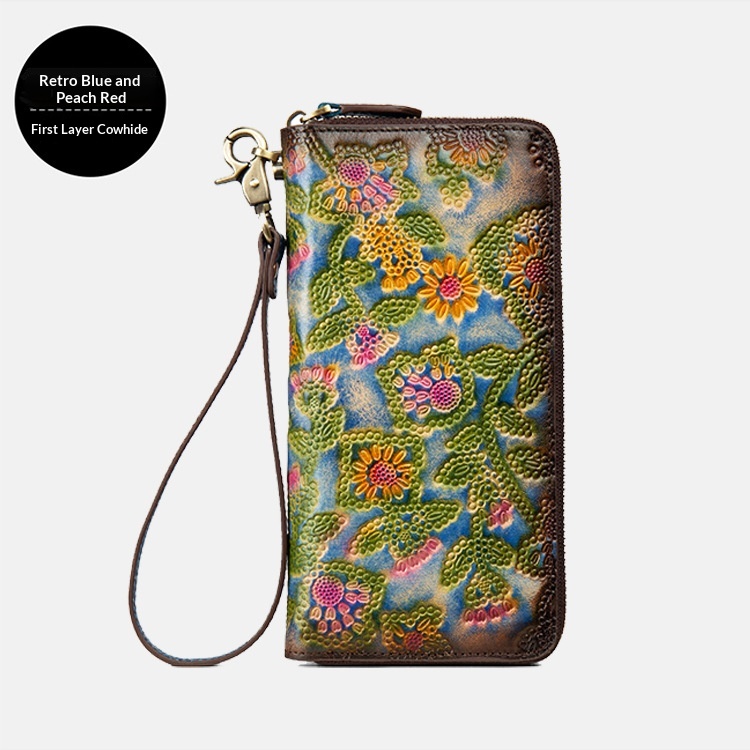 Women's Embossed Distressed Large-Capacity Vintage Wallet 24 152a0eda 5599 4feb bc70 cda7cd23dfba trans