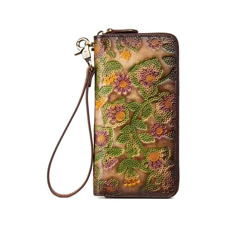 Women's Embossed Distressed Large-Capacity Vintage Wallet 22 65377901 c273 42da b0a6 a2e202c393ef trans