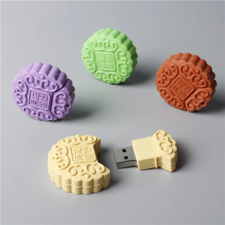 Simulation Mid-Autumn Festival Mooncake USB Drive Holiday Gift USB