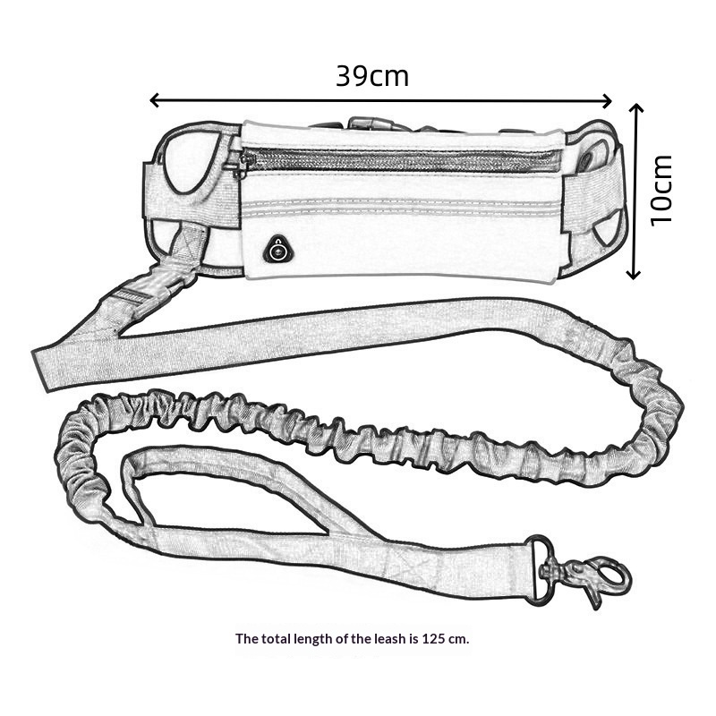 Pet Training Multi-Pocket Lightweight Leash product detail 2