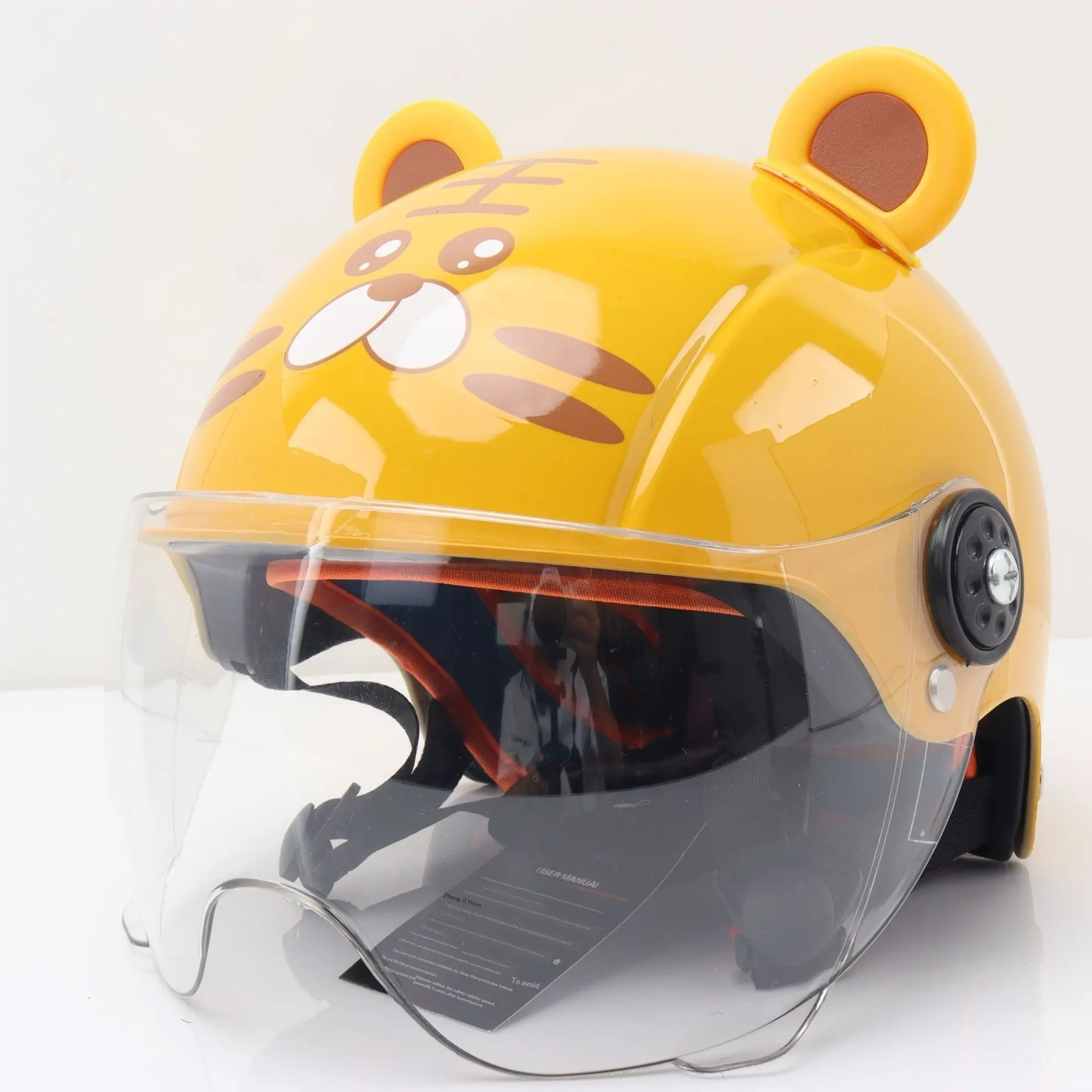 Electric Vehicle Childrens Helmet Cartoon Cute Half-helmet