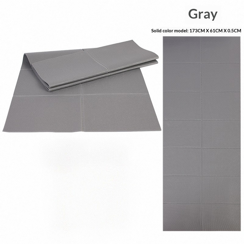 PVC Folding Yoga Mat For Sports And Fitness