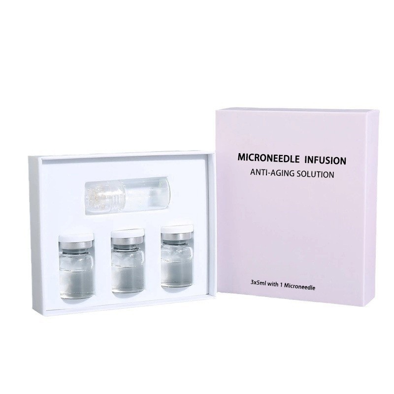 Firming, Brightening, Microneedling Facial Hydrating Serum Ampoule Set