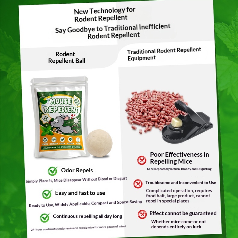 Cross-border Mouse Repellent Ballsmice Repellent Tablets 6