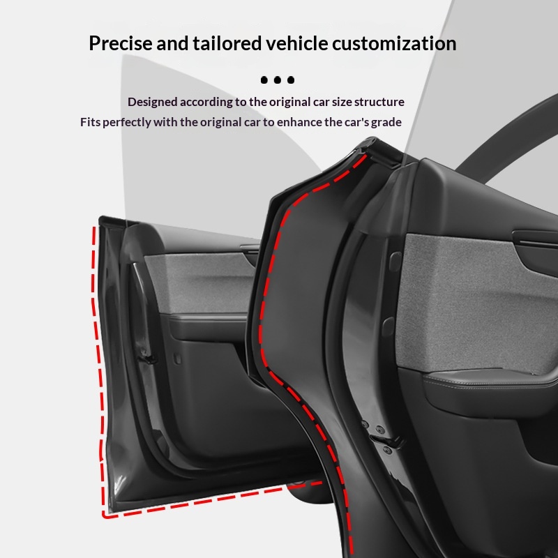 Waterproof Soundproofing Seal Strips For The Entire Vehicle  Suitable For The Refreshed Model YYL