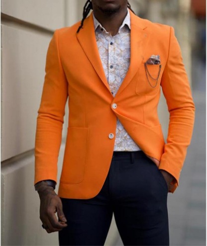 Self-cultivation Casual British-style Men's Coat Suit