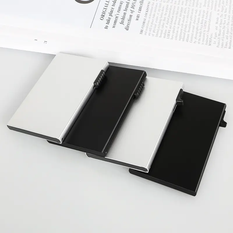 Aluminum Alloy Card Case RFID Holder