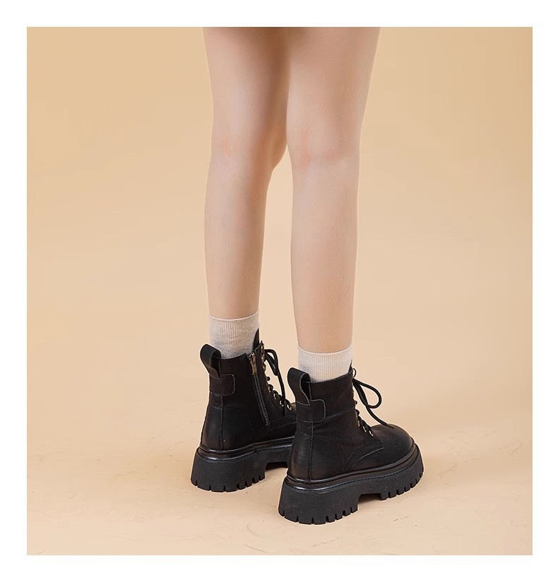 Women's Retro Height-Enhancing Mid-Calf Martin Boots 17 7ba2f418 55a3 498f bbad a995279fd3cb trans