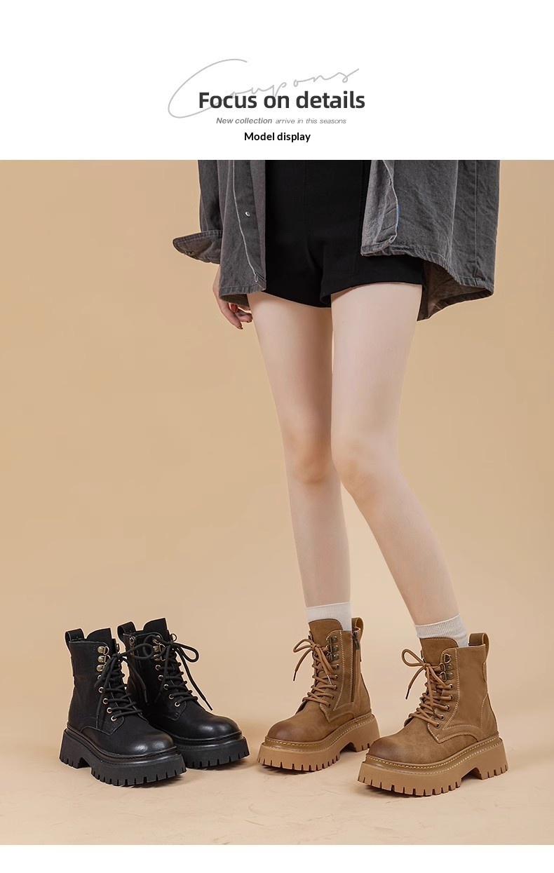 Women's Retro Height-Enhancing Mid-Calf Martin Boots 22 9b19db11 ddea 45bb 837f 1d20be8ea499 trans