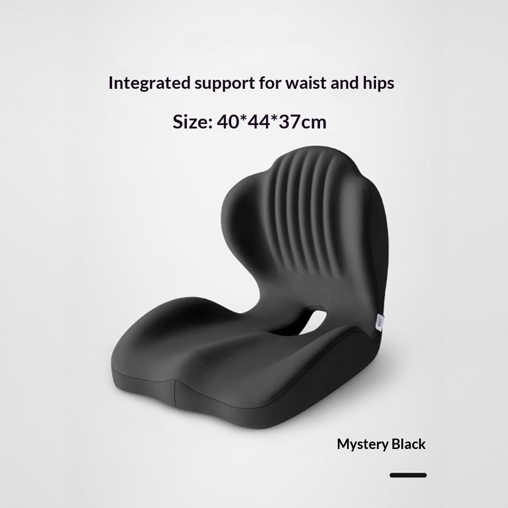 Student Posture-Correcting Ergonomic Seat Cushion With Lumbar Support