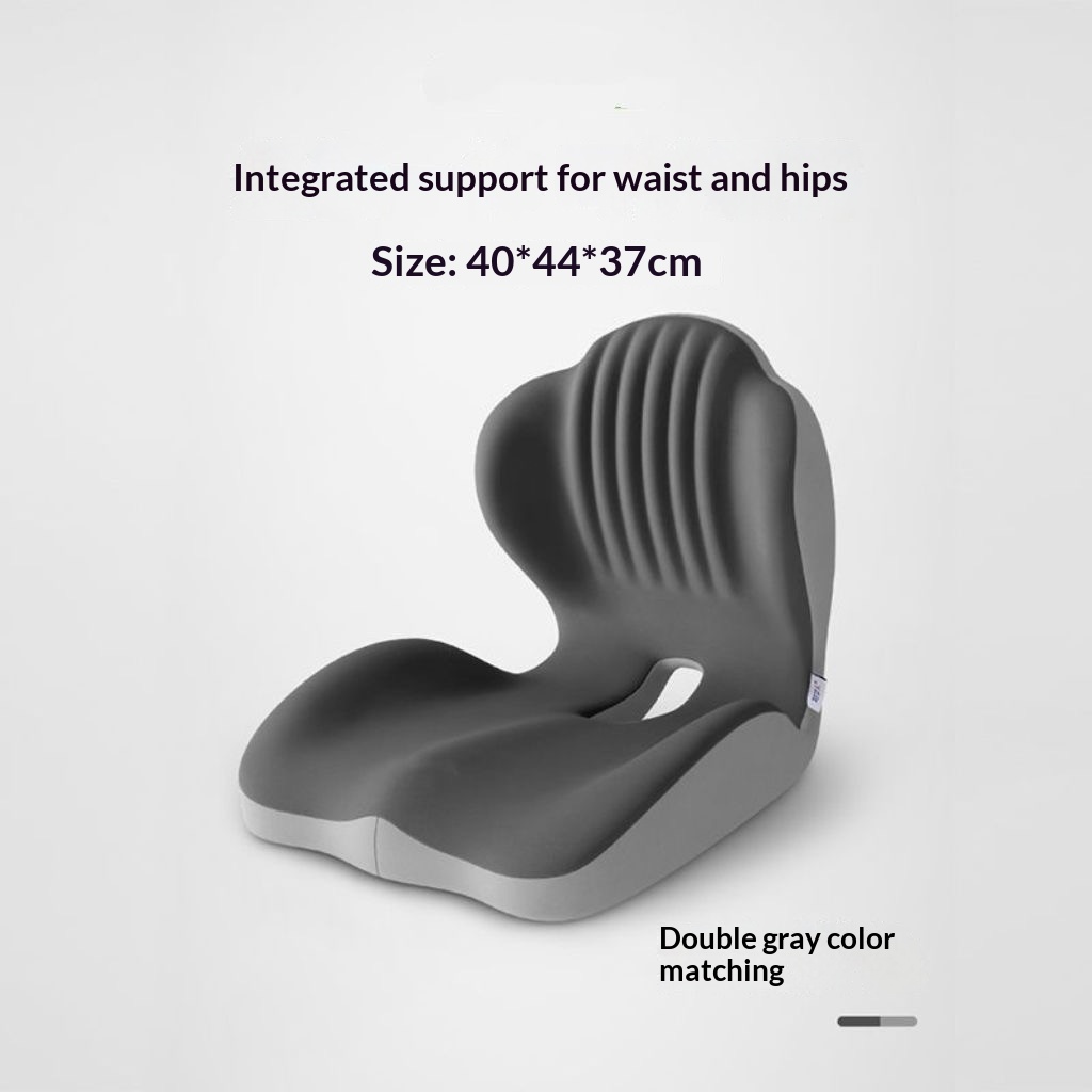 Student Posture-Correcting Ergonomic Seat Cushion With Lumbar Support