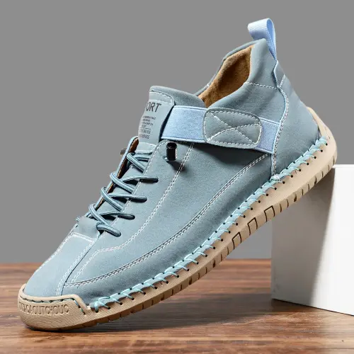 Leather Boots Casual Shoes Plus Size Spring And Summer