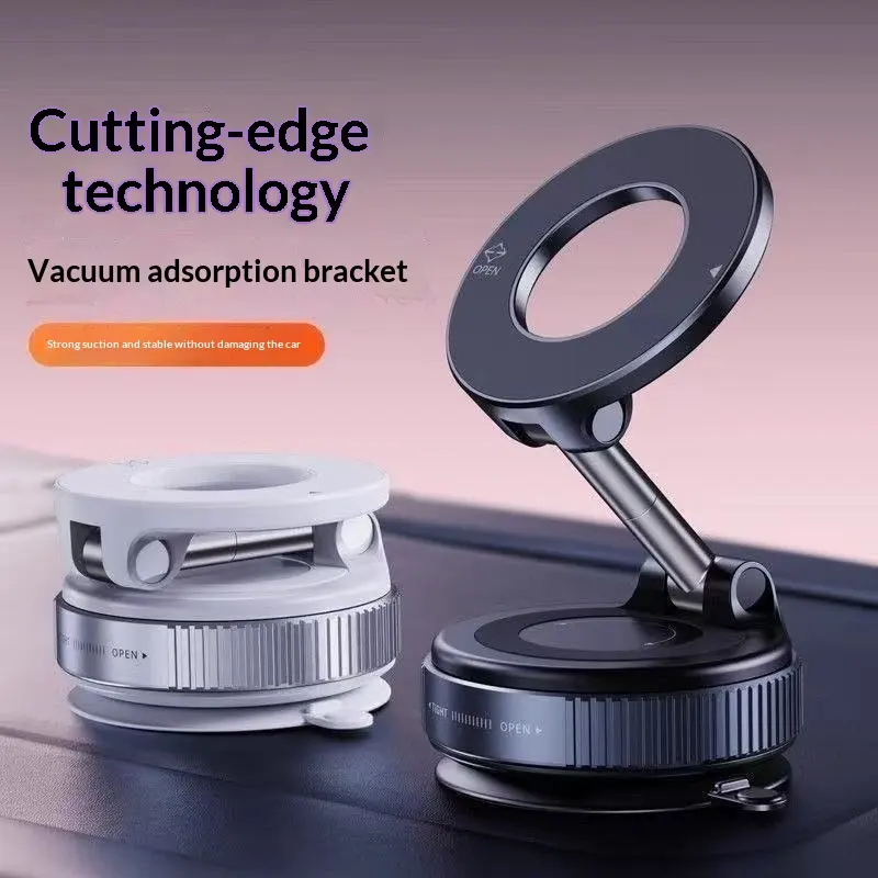 Vacuum Suction Cup Car Magnetic Mount