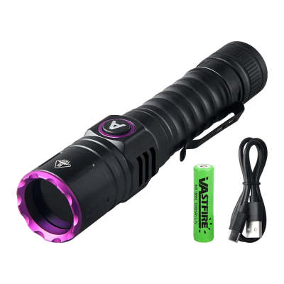 UV Amber Wax Identification Aluminum Alloy Portable Flashlight — foto 5