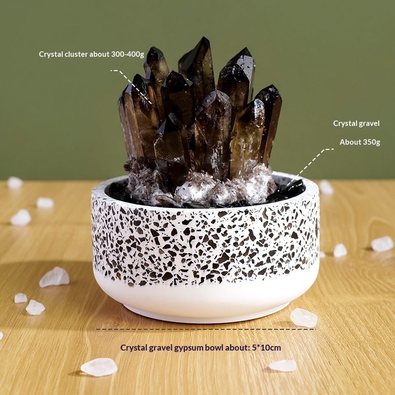 Miniature Landscape Aromatherapy Stone Home Desk Decor Wealth-Attracting Ornament