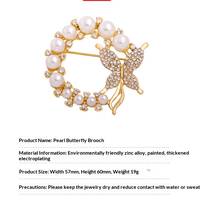 Women's Stylish Irregular Versatile Alloy Brooch