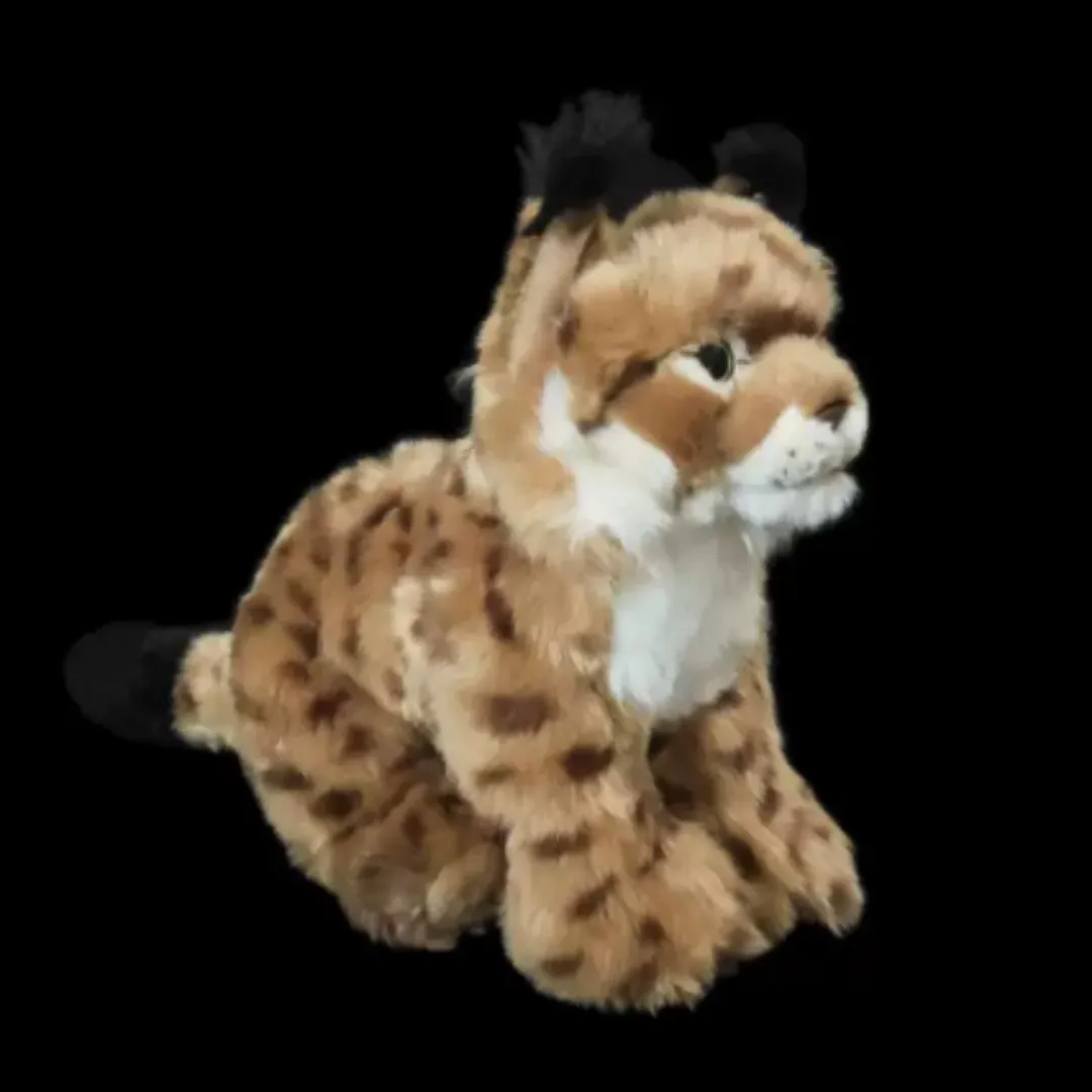 Lynx Plush Toy Doll Realistic Wild Animal