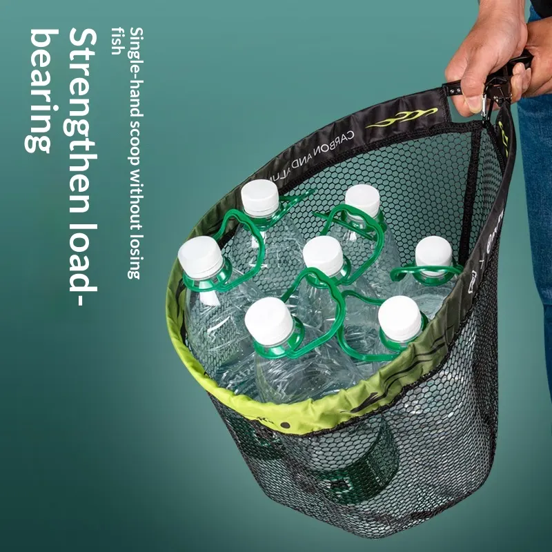 Net for Lure Fishing Foldable Small Landing Net Complete