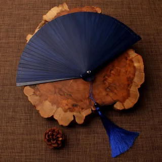 Chinese-style All-bamboo Antique Folding Fan
