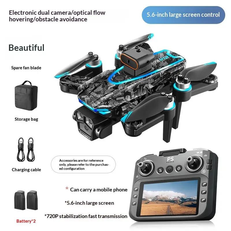 Screen-Controlled Brushless Quadcopter With Obstacle Avoidance For Aerial Photography