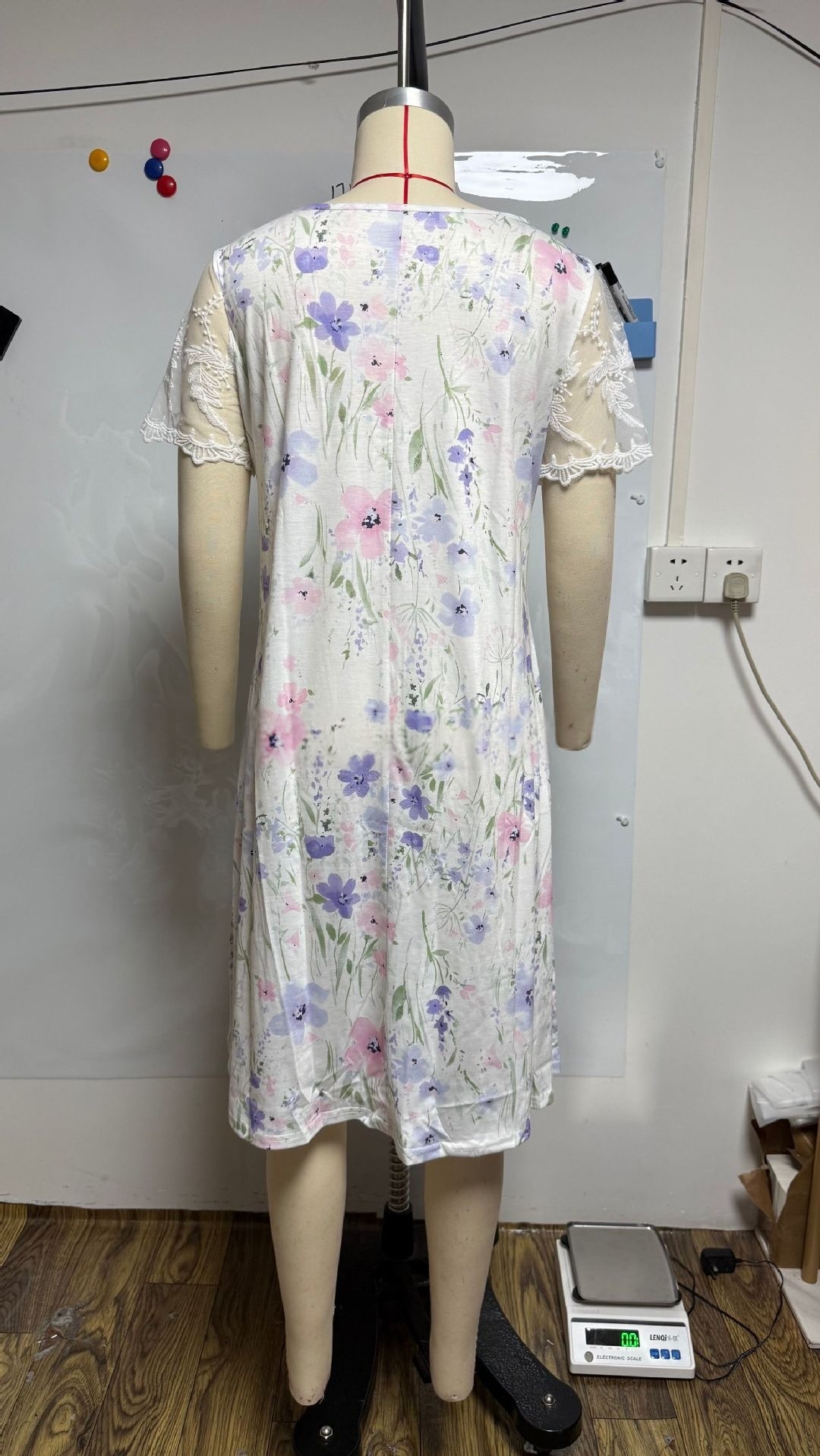 Women's Romantic Midi Dress – outdoor lifestyle shot