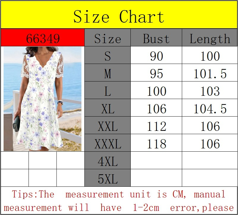 Women's Floral Lace Midi Dress – all colorways flat lay