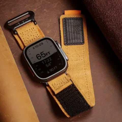 Simple and Versatile Leather Watch Strap Adapter