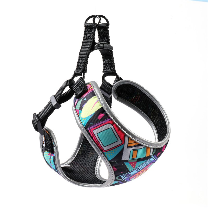 Reflective Vest-Style Dog Walking Harness | Safe Breathable Comfort — view 5