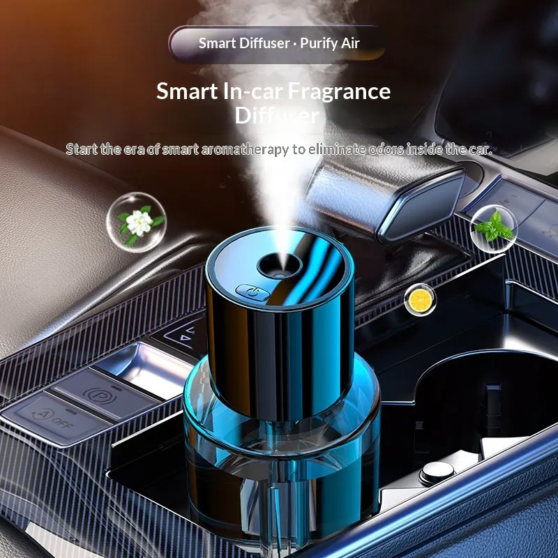 Lanxuan Car Air Freshener AI Smart Fragrance Diffuser Dual-Use