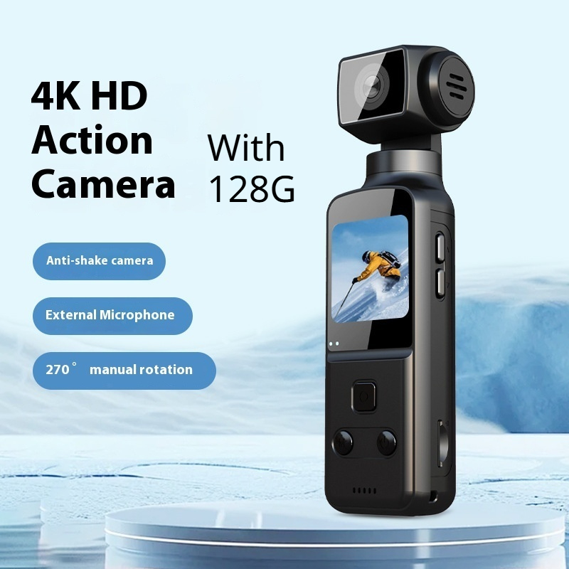 4K HD Anti Shake Pocket Sports Camera Mini