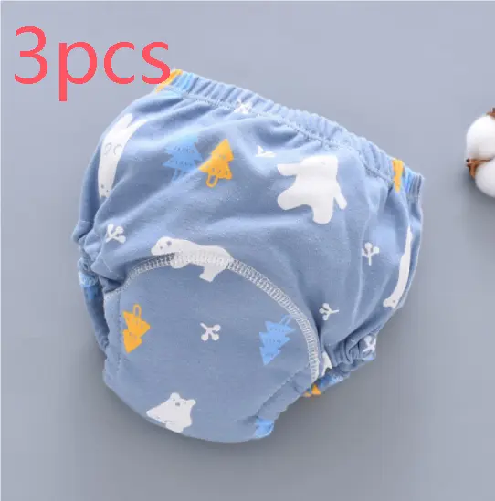 Baby Training Pants Washable 6-layer Gauze Diaper Cover Learning