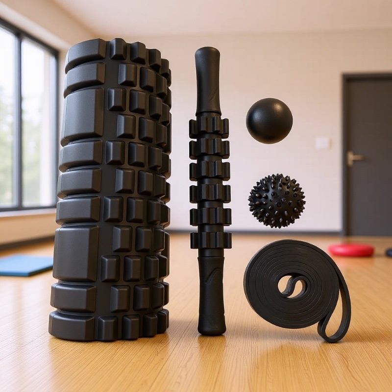 Cross-Border Exclusive Yoga Foam Roller Set