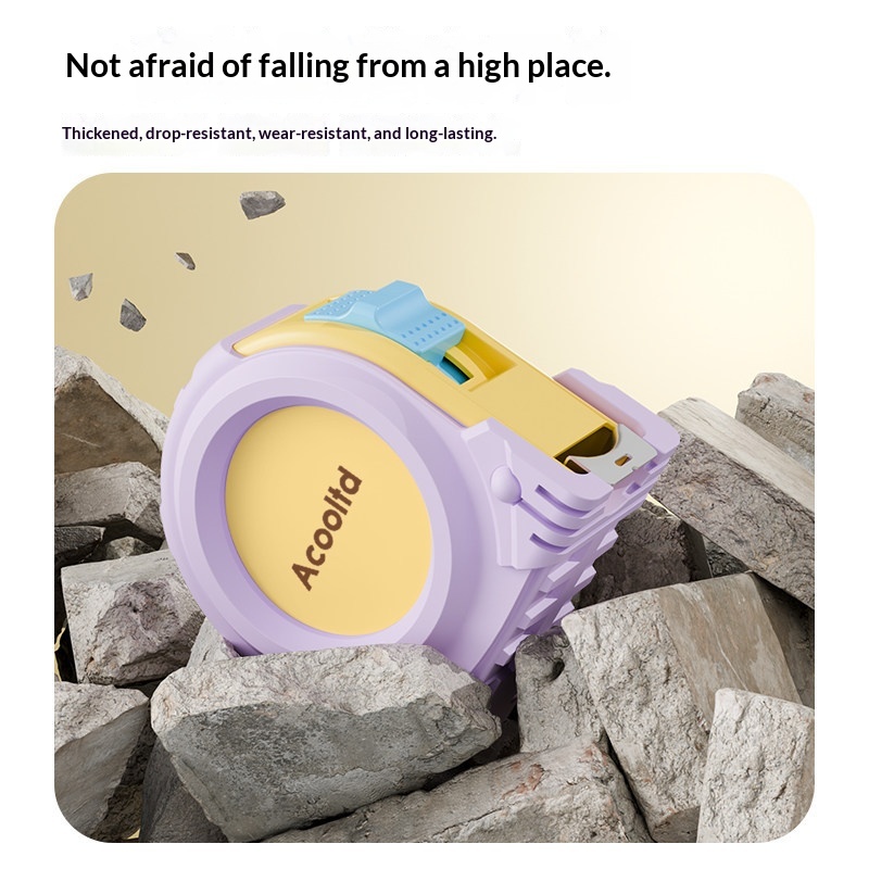 Household 5-meter Tape Measure Safe Cut-resistant High Precision 6