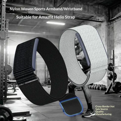 Covered Nylon Loop-style Watch Strap