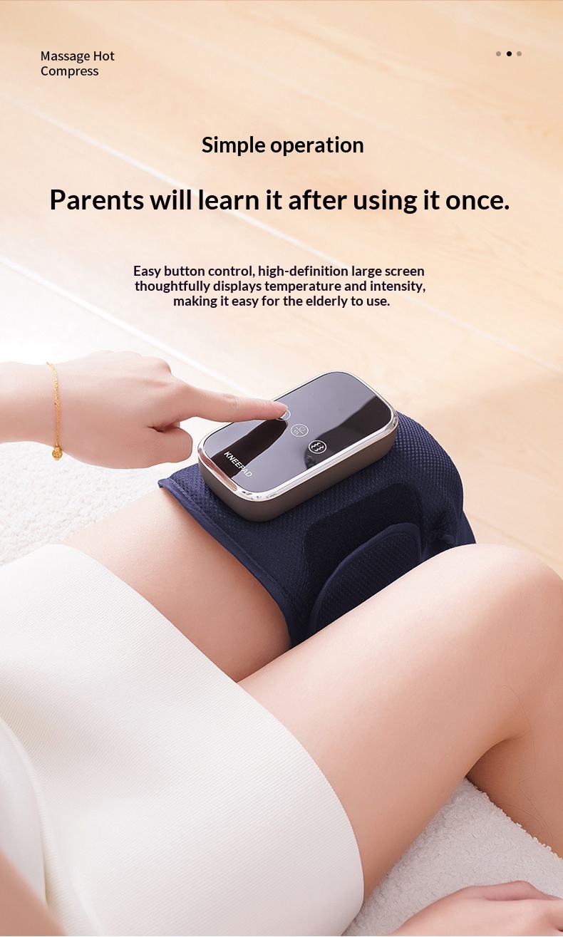 Electric Heated Knee Brace - Adjustable Temperature Warmth Therapy Support for Joint Pain Relief Cold Legs Elderly Use Portable Heat Massage Knee Wrap 03725a0a D6e9 4af1 Bc99 85eace97cf60 Trans