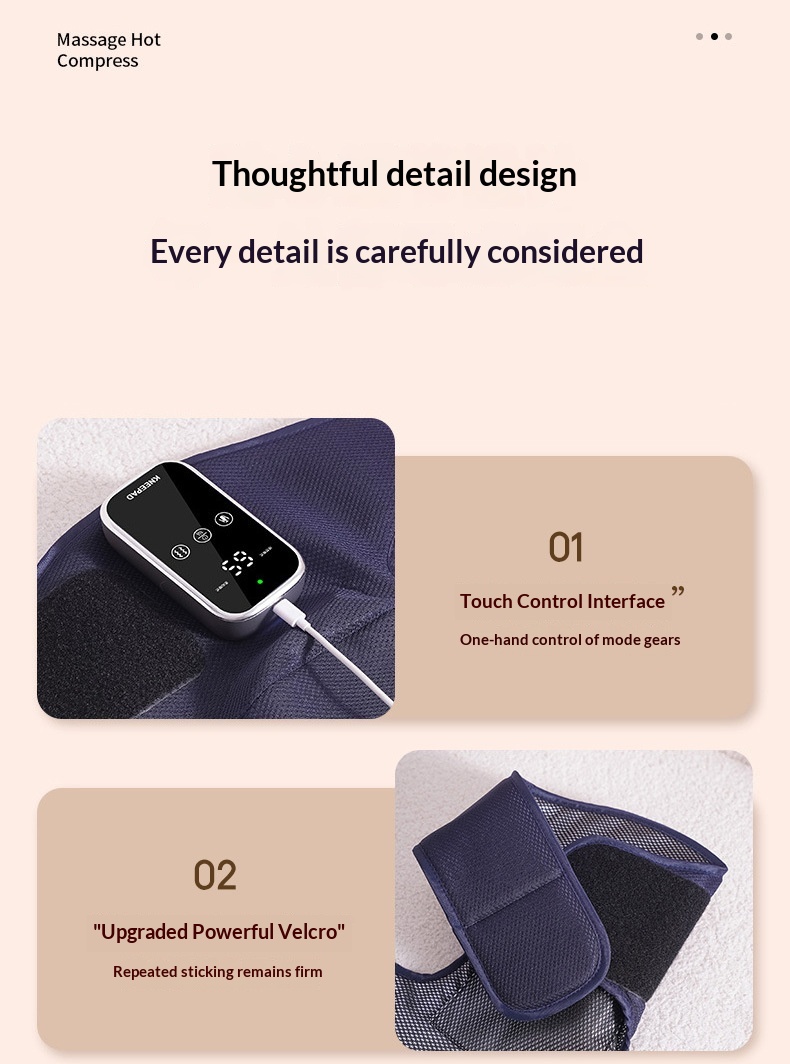 Electric Heated Knee Brace - Adjustable Temperature Warmth Therapy Support for Joint Pain Relief Cold Legs Elderly Use Portable Heat Massage Knee Wrap 0b9a2c04 0bfb 4bd1 9b78 D0e8a6bf31fb Trans
