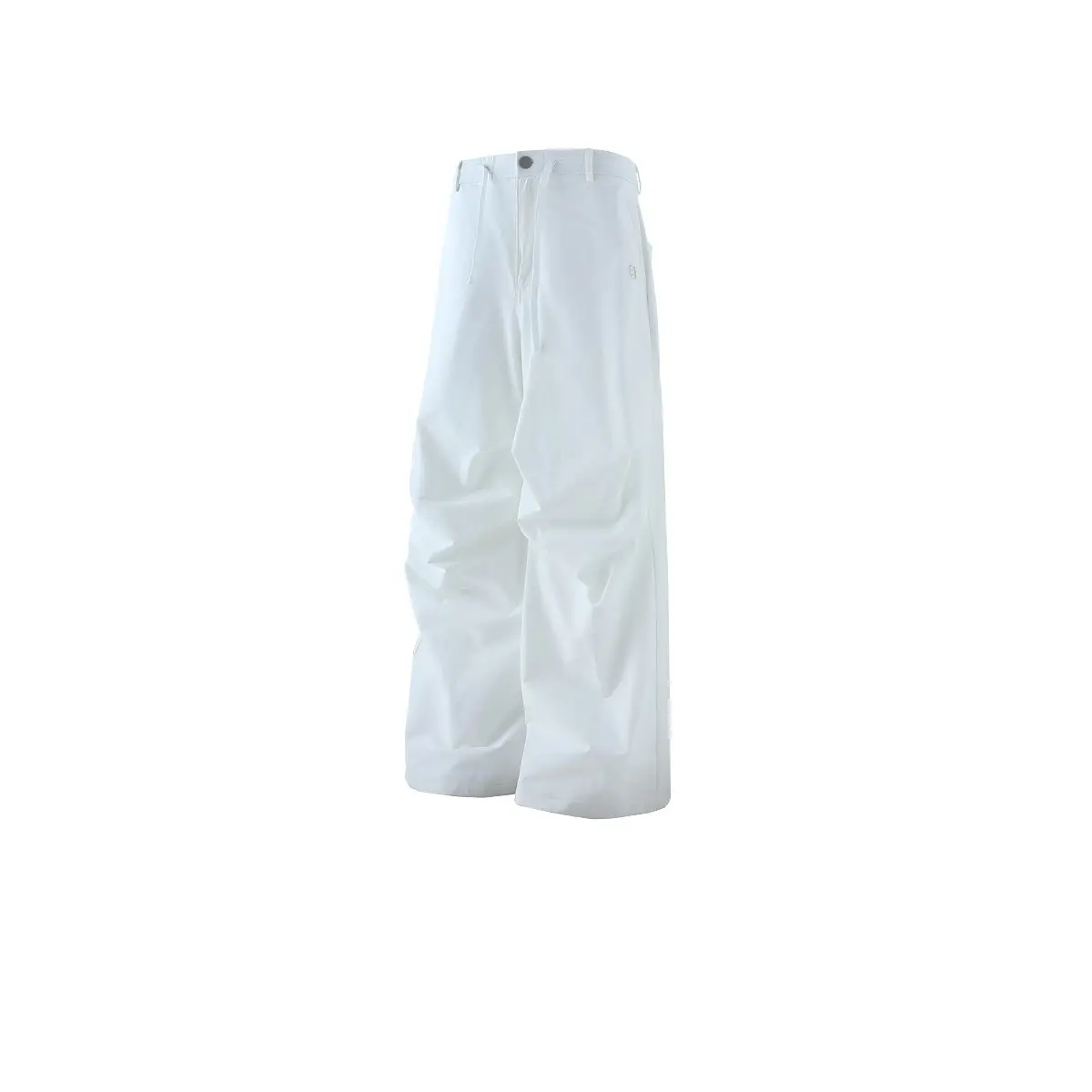 Carefree White Workwear Pants Mens Summer Style