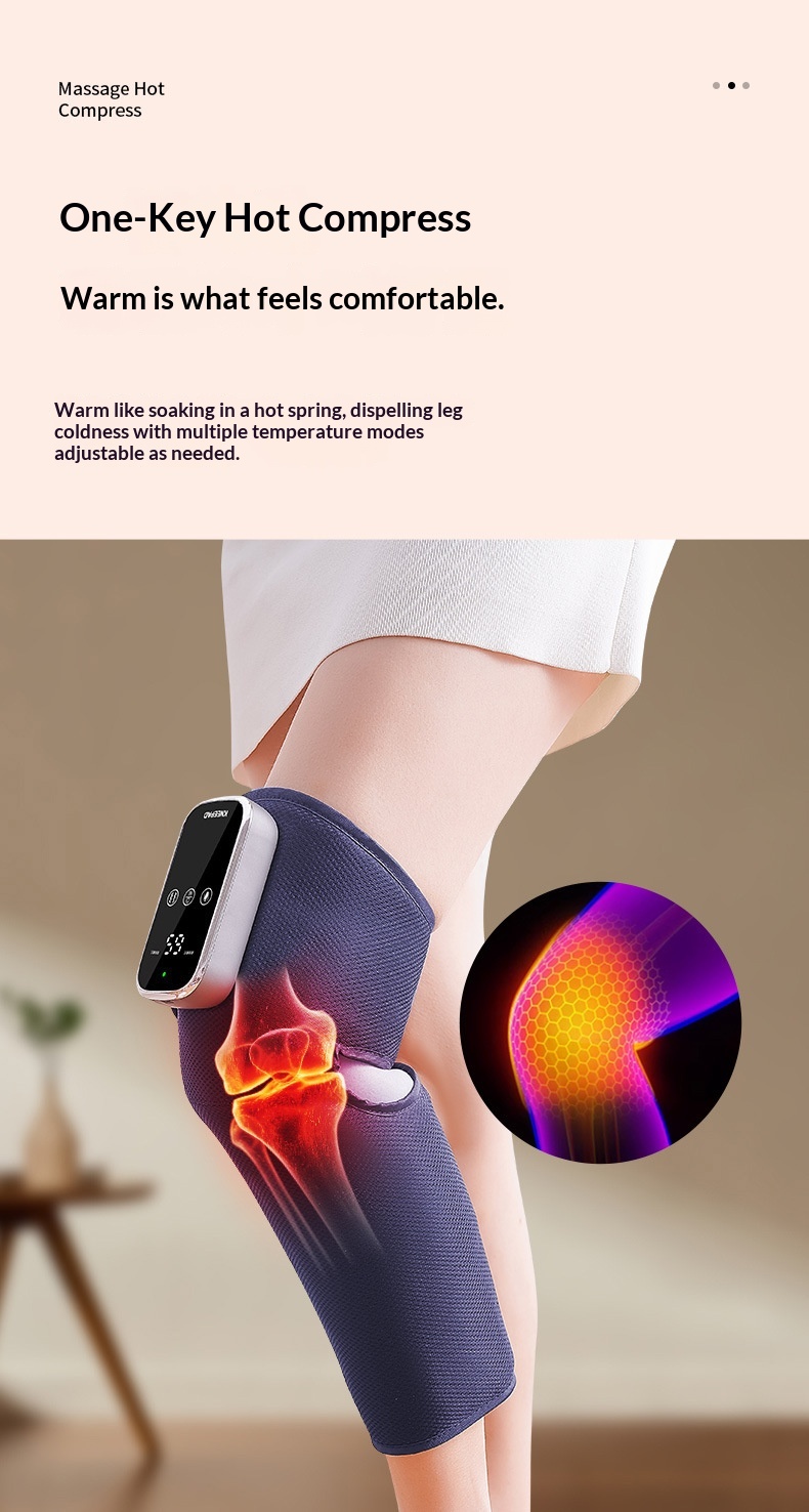 Electric Heated Knee Brace - Adjustable Temperature Warmth Therapy Support for Joint Pain Relief Cold Legs Elderly Use Portable Heat Massage Knee Wrap 7394b351 D9ff 41f1 9431 5da5ab1660ed Trans