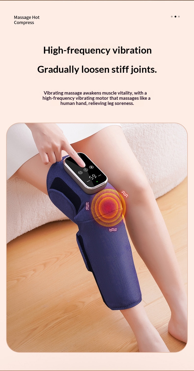 Electric Heated Knee Brace - Adjustable Temperature Warmth Therapy Support for Joint Pain Relief Cold Legs Elderly Use Portable Heat Massage Knee Wrap 78b0f686 Fdf9 4029 8ba3 D006e21dc3d6 Trans