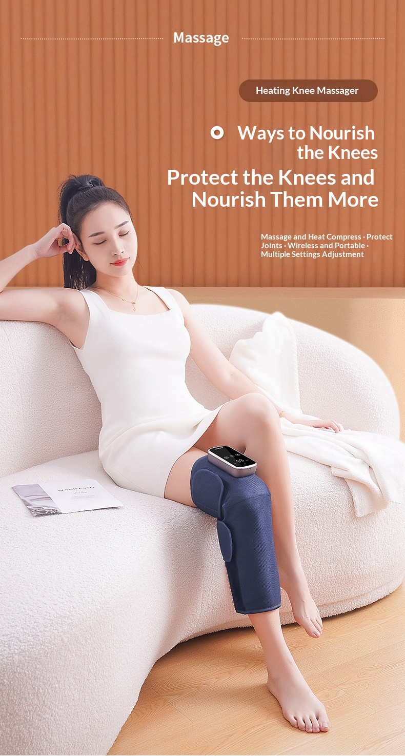 Electric Heated Knee Brace - Adjustable Temperature Warmth Therapy Support for Joint Pain Relief Cold Legs Elderly Use Portable Heat Massage Knee Wrap A1eed9e7 Ba1e 473d B1ec 7ae871ba90fc Trans